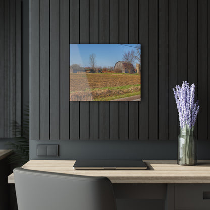 U R There Photography Stanley Road Greys Rustic Farmhouse Acrylic Wall Print