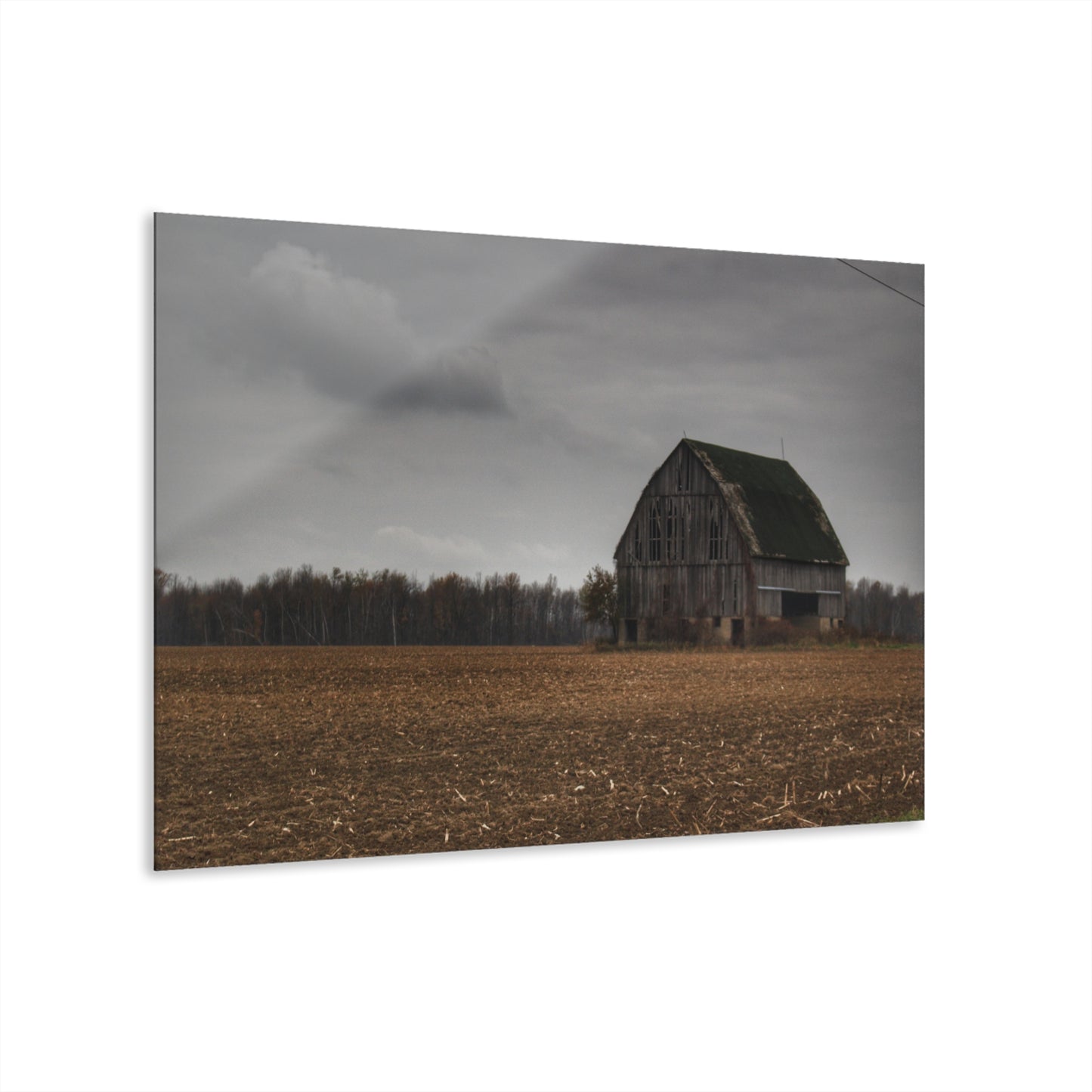U R There Photography Stone Road Old Grey I Rustic Farmhouse Acrylic Wall Print