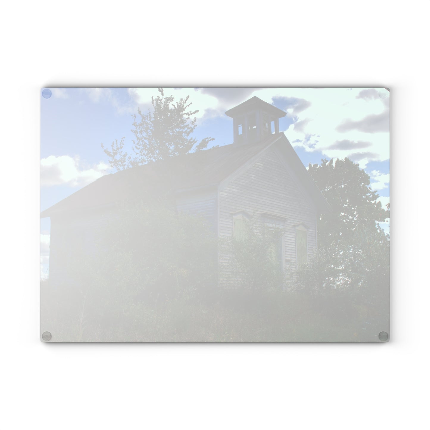 Barn Boutique Rustic Tempered-Glass Cutting Board| Mound Road School House