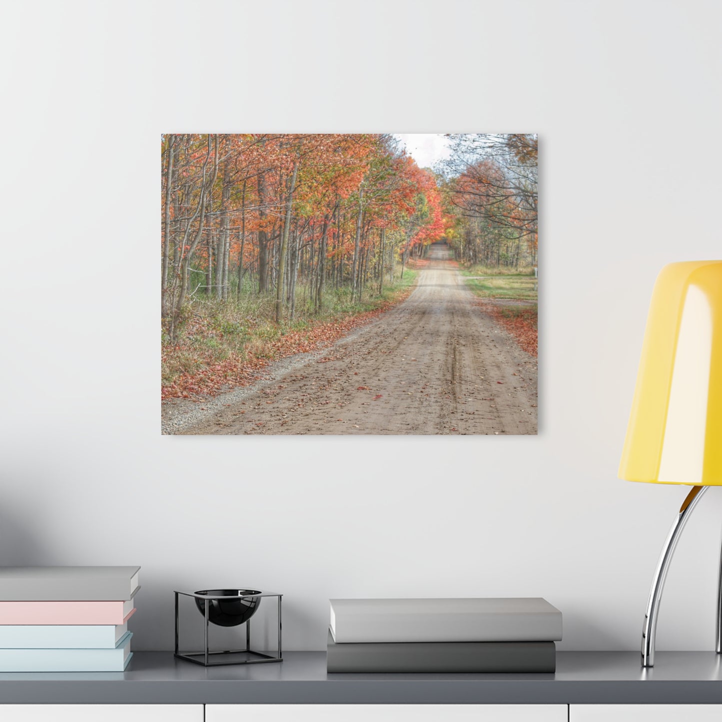 Barn Boutique Modern Farmhouse Acrylic Wall Print| Fall on Murphy Lake II