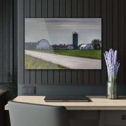 U R There Photography South Block Road Farm Rustic Farmhouse Acrylic Wall Print