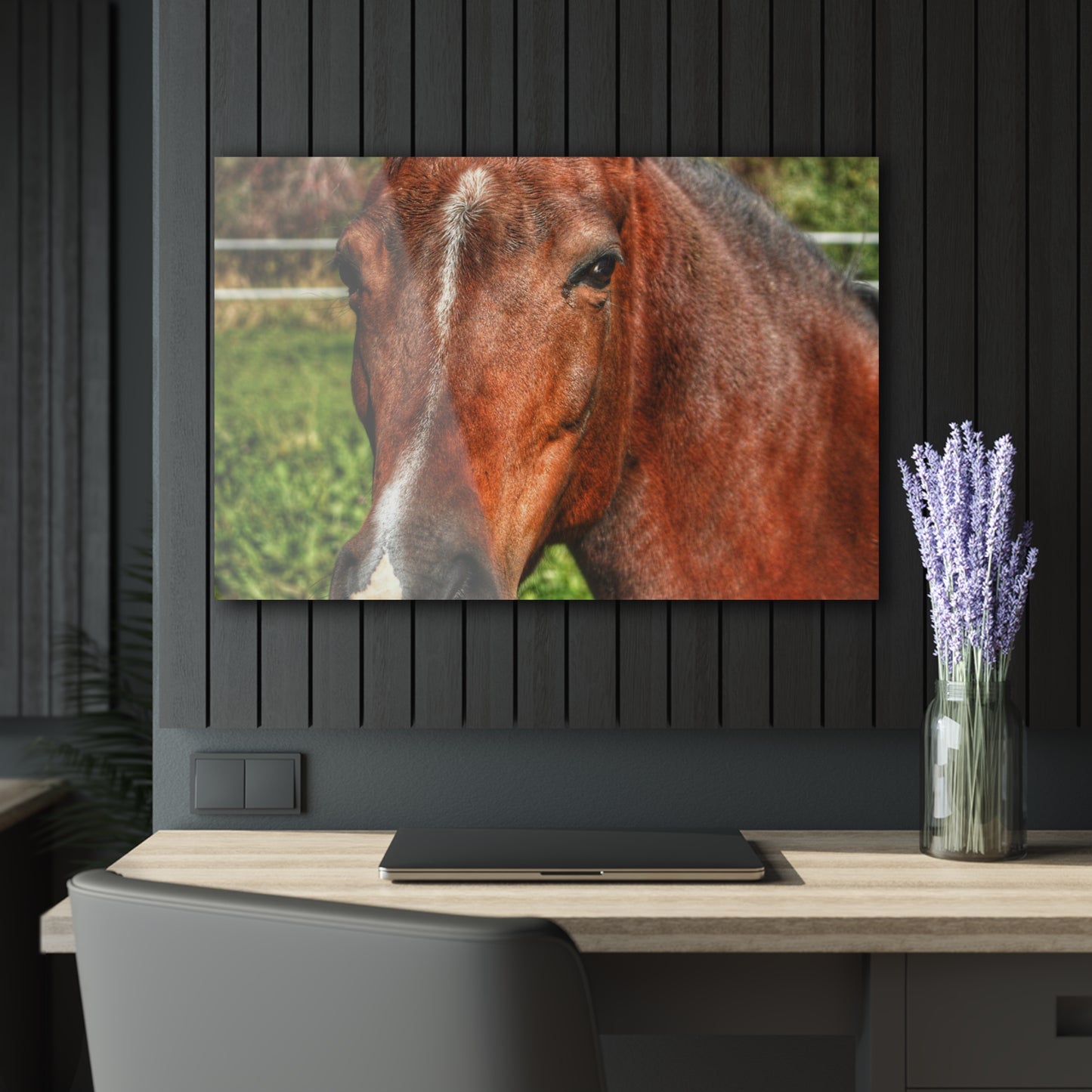 Rustic Farmhouse Wall Print Featuring Irish Road Brownie