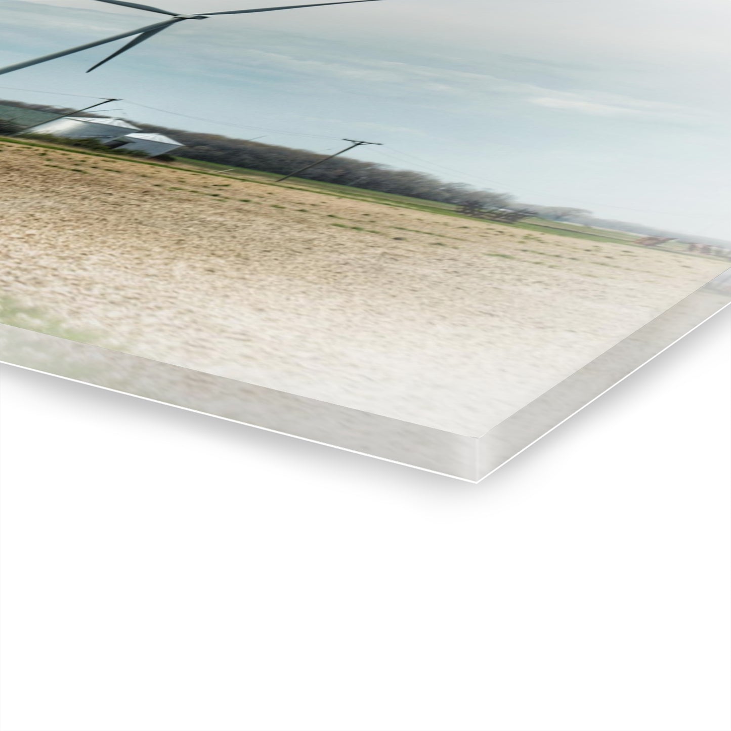 U R There Photography Dickerson Grey Rustic Farmhouse Acrylic Wall Print