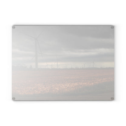 Barn Boutique Rustic Tempered-Glass Cutting Board| Garner Road Windmills