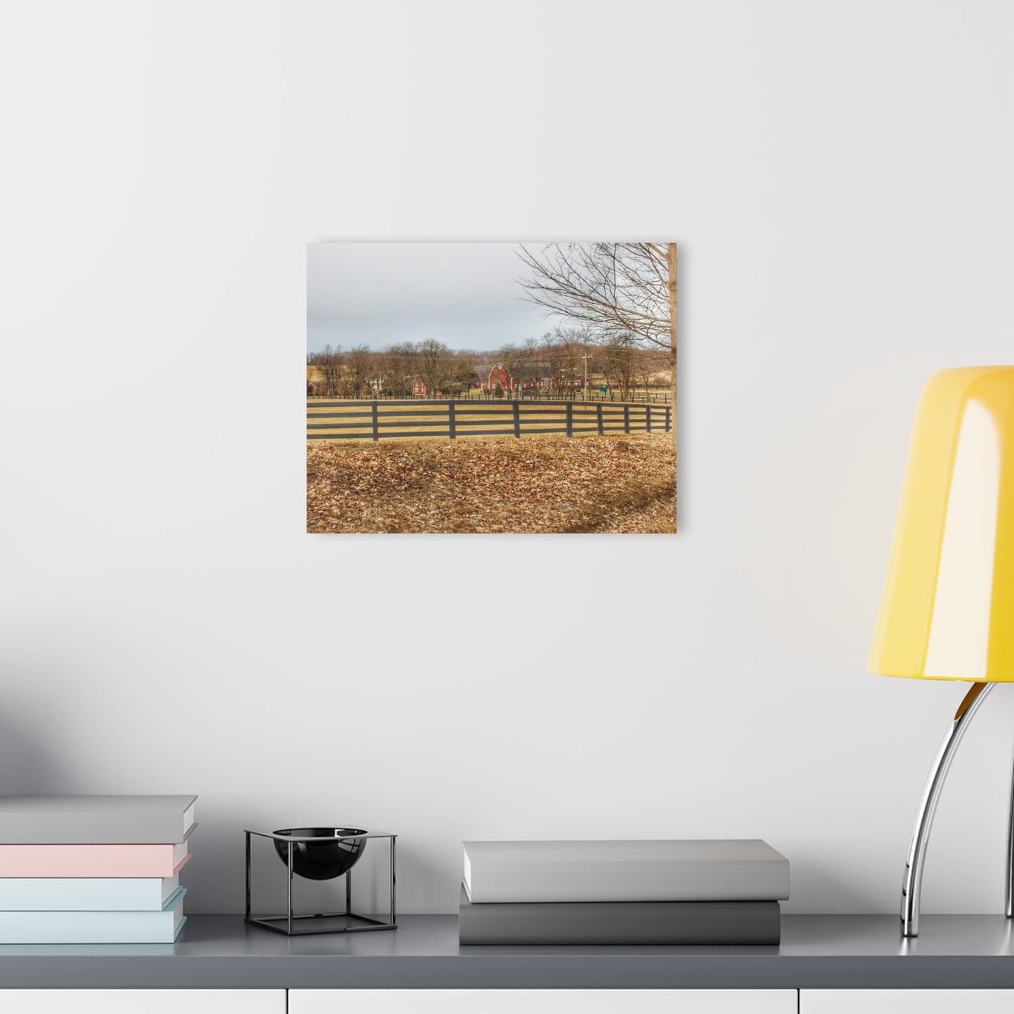 U R There Photography Barber Road Farm I Rustic Farmhouse Acrylic Wall Print