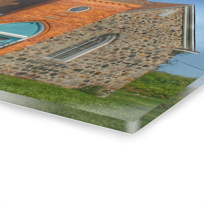 U R There Photography Mayville Church of the Past Rustic Farmhouse Acrylic Wall Print