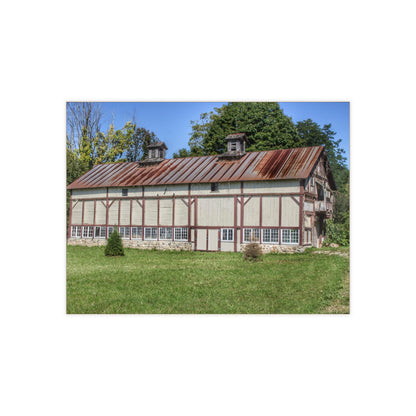 U R There Photography Bordman Road Rusted Rustic Farmhouse Decorative Ceramic Tile