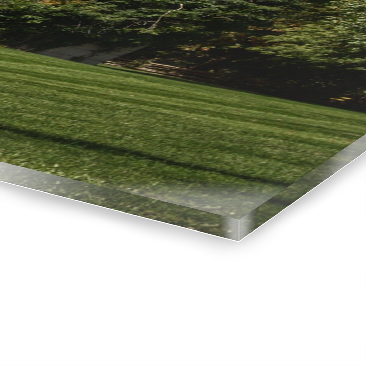 U R There Photography Ludwig Road Summer Grey and Silo Rustic Farmhouse Acrylic Wall Print