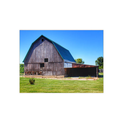 U R There Photography Bishop Grey I Rustic Farmhouse Decorative Ceramic Tile