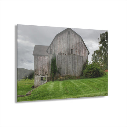 U R There Photography Dequindre Road Grey III Rustic Farmhouse Acrylic Wall Print