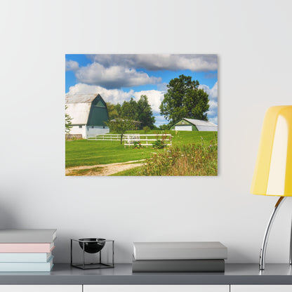 U R There Photography Hough Road Greens Rustic Farmhouse Acrylic Wall Print