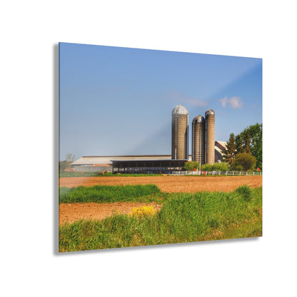 U R There Photography Leslie Road Hidden Rustic Farmhouse Acrylic Wall Print