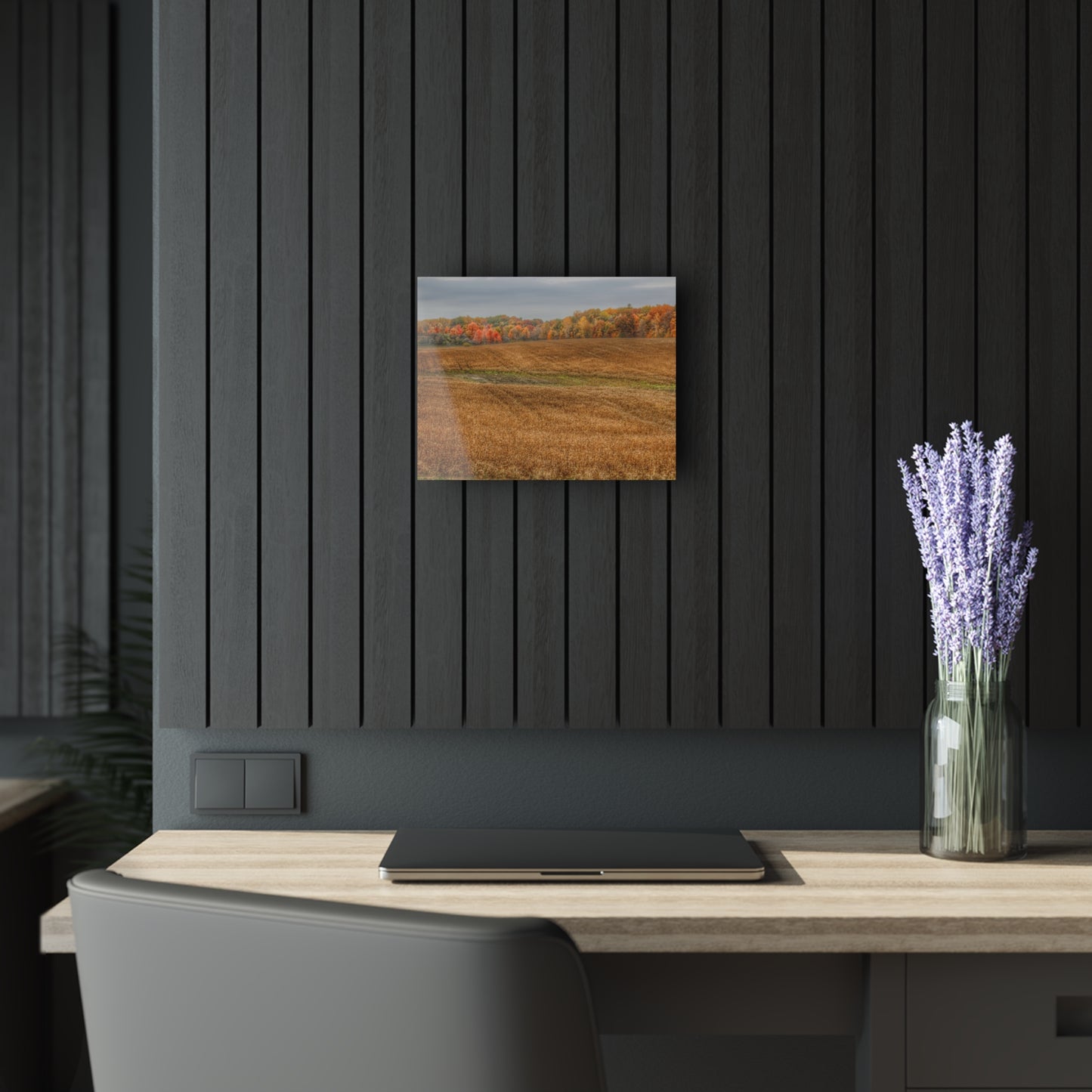 U R There Photography Colors of Fall on Lippincott Road Rustic Farmhouse Acrylic Wall Print