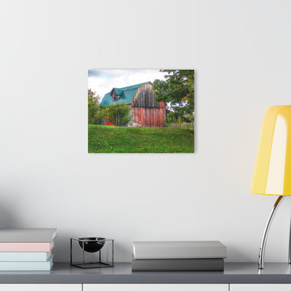 U R There Photography Frances Road Old Red I Rustic Farmhouse Acrylic Wall Print