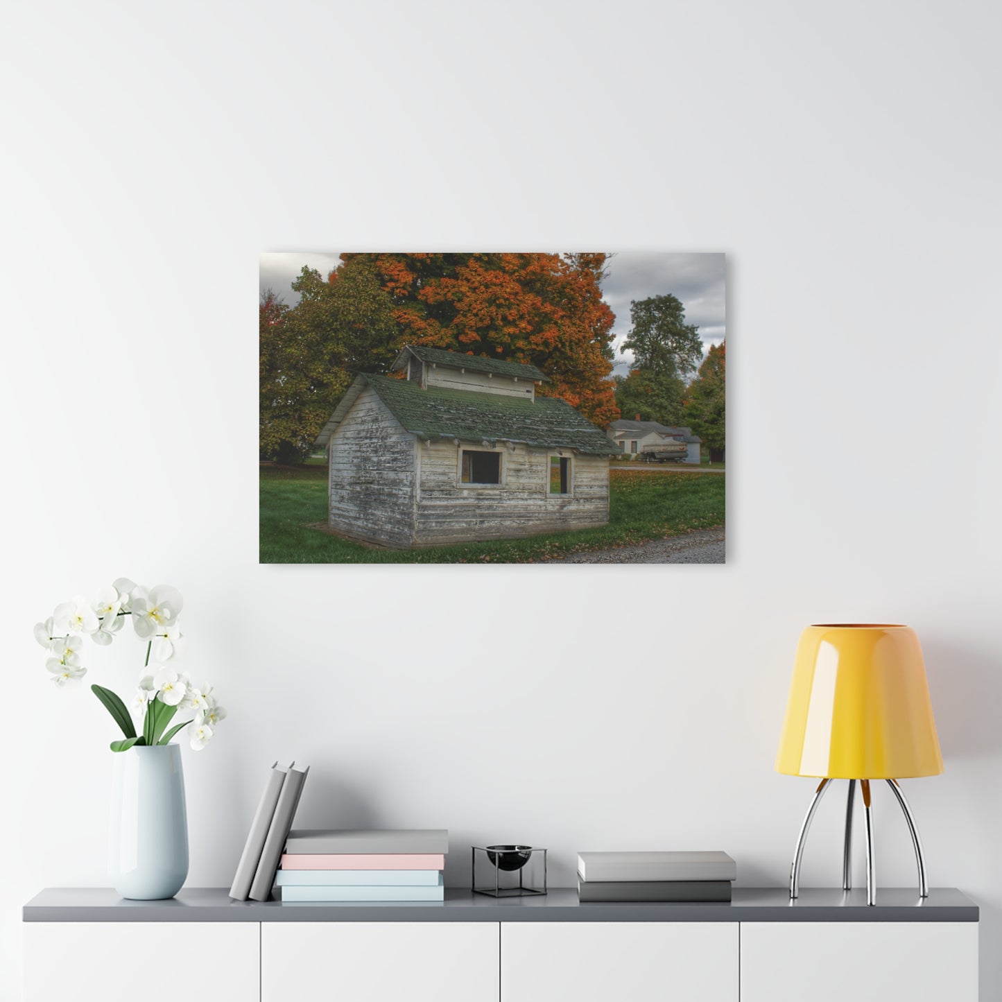 U R There Photography Rural Shack of Metamora Rustic Farmhouse Acrylic Wall Print