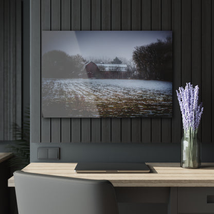 U R There Photography Holmes Road Red III Rustic Farmhouse Acrylic Wall Print