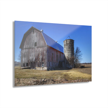 U R There Photography North Irish Red I Rustic Farmhouse Acrylic Wall Print