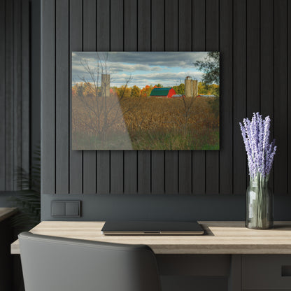 U R There Photography Beyond the Harvest Corn II Rustic Farmhouse Acrylic Wall Print