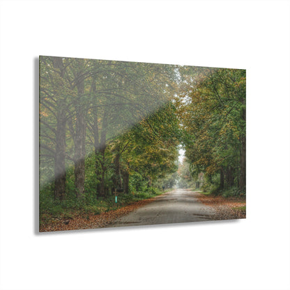 U R There Photography Country Roads in Millington Rustic Farmhouse Acrylic Wall Print