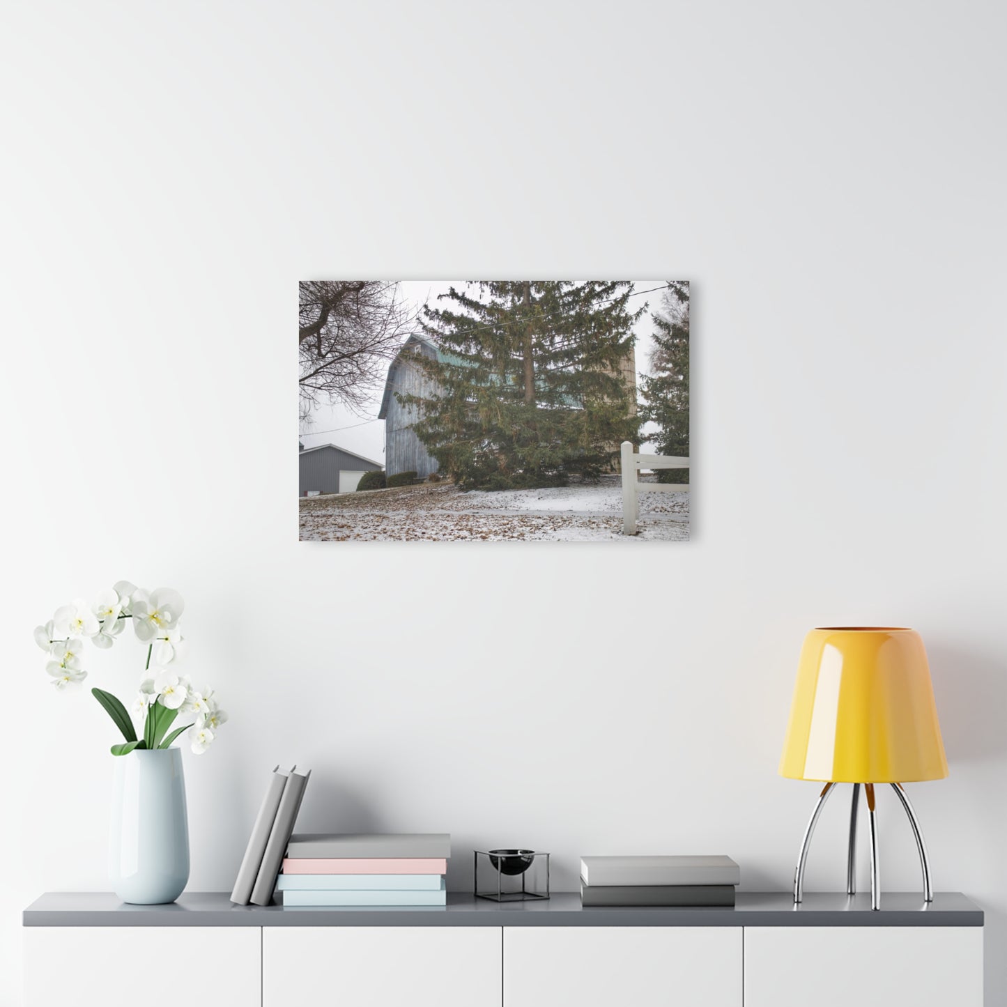 U R There Photography Hollow Corners Hidden Rustic Farmhouse Acrylic Wall Print