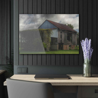 U R There Photography Pergola Barn Rustic Farmhouse Acrylic Wall Print
