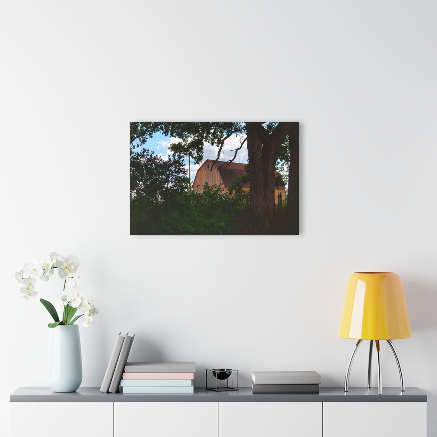 U R There Photography Bristol Gold Hidden Rustic Farmhouse Acrylic Wall Print