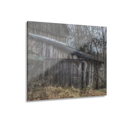 U R There Photography Rural Decay in Early Spring Rustic Farmhouse Acrylic Wall Print