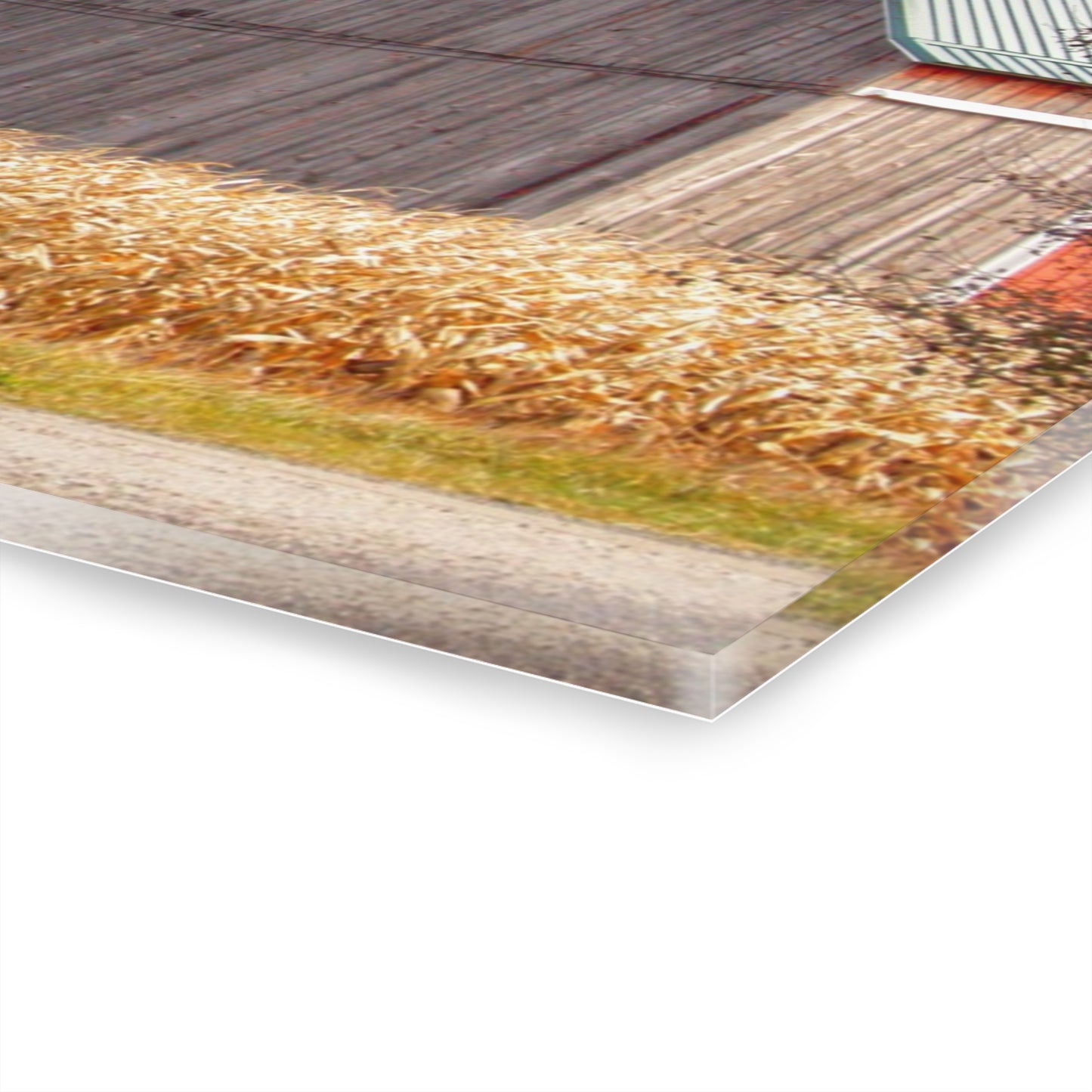 U R There Photography Frankenmuth Greys Rustic Farmhouse Acrylic Wall Print