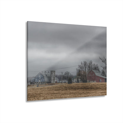 U R There Photography Daley Road Duo Rustic Farmhouse Acrylic Wall Print
