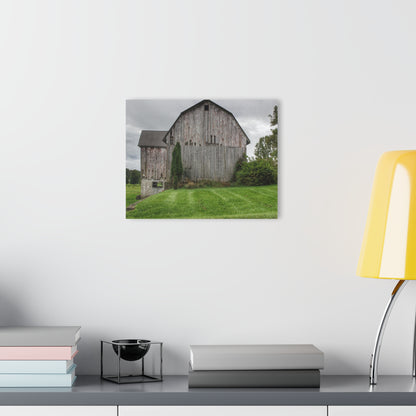 U R There Photography Dequindre Road Grey III Rustic Farmhouse Acrylic Wall Print