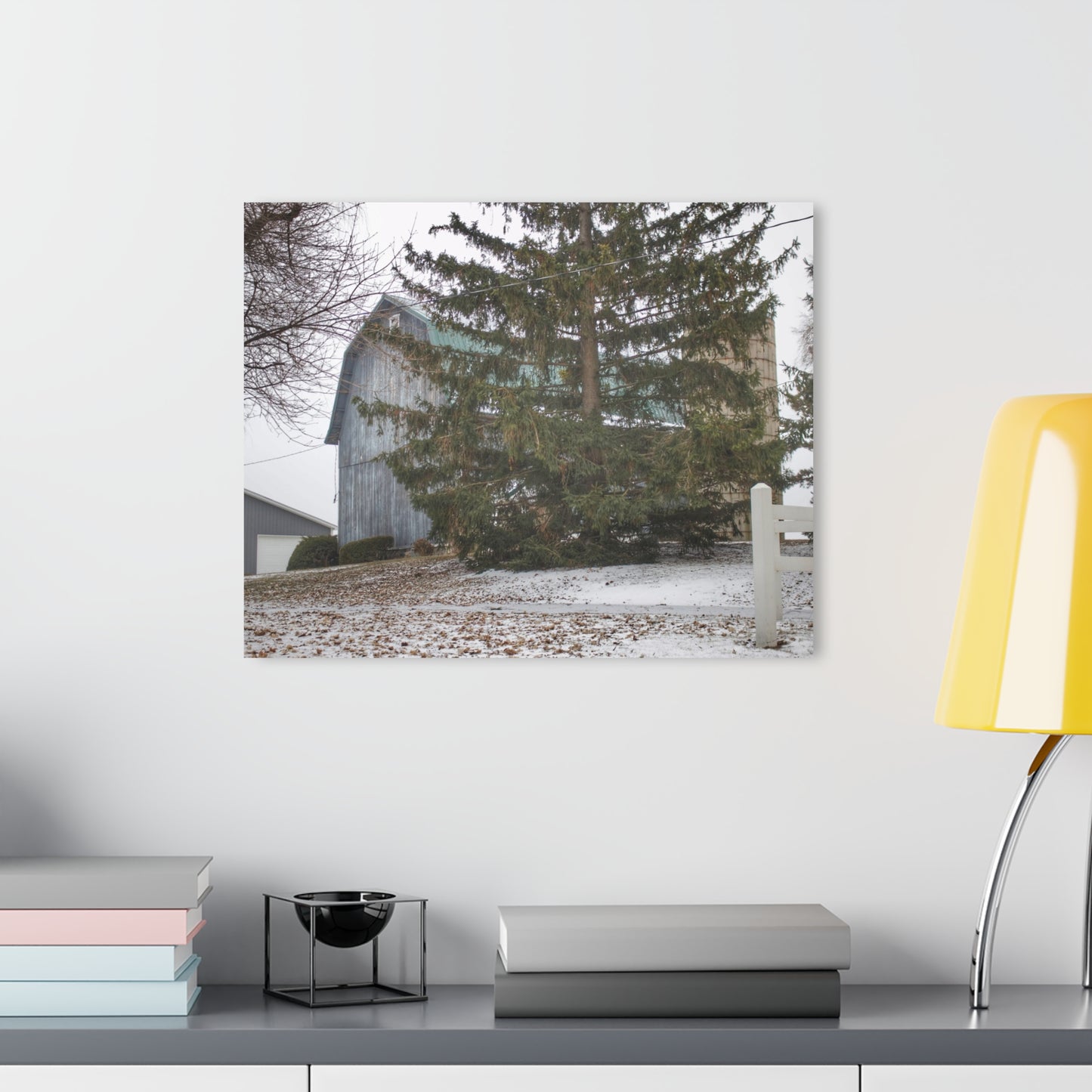 U R There Photography Hollow Corners Hidden Rustic Farmhouse Acrylic Wall Print