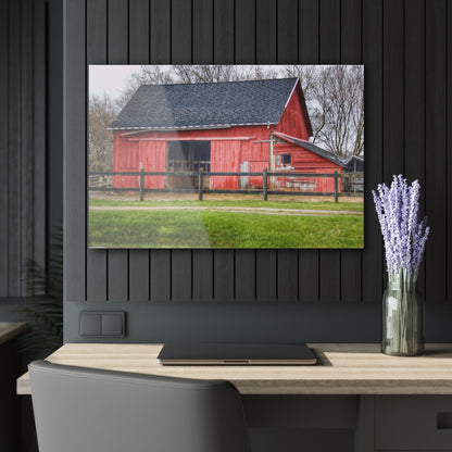 U R There Photography M-21 Roadside Stable II Rustic Farmhouse Acrylic Wall Print