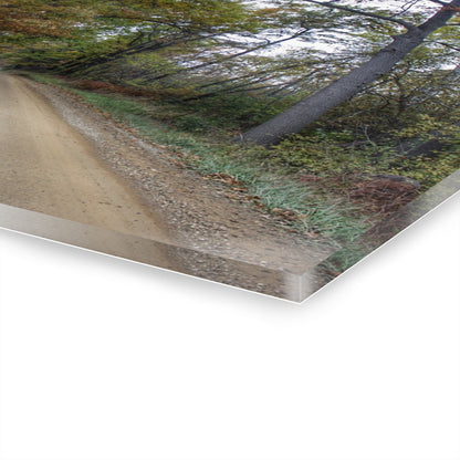U R There Photography Country Roads in Dryden II Rustic Farmhouse Acrylic Wall Print
