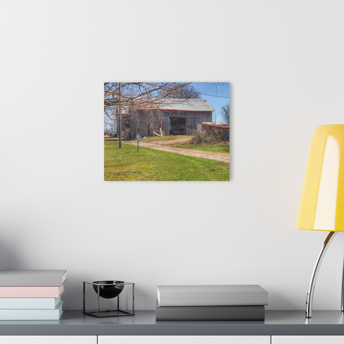 U R There Photography Lee Hill Greys Rustic Farmhouse Acrylic Wall Print