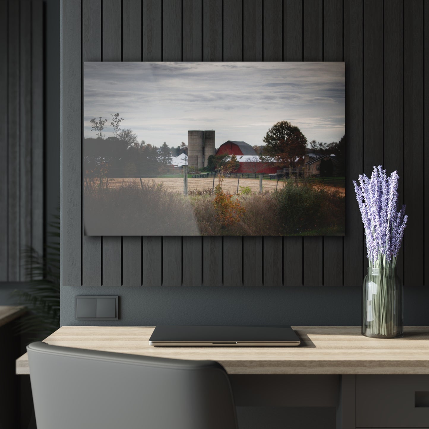 U R There Photography Haines Road Farm Rustic Farmhouse Acrylic Wall Print