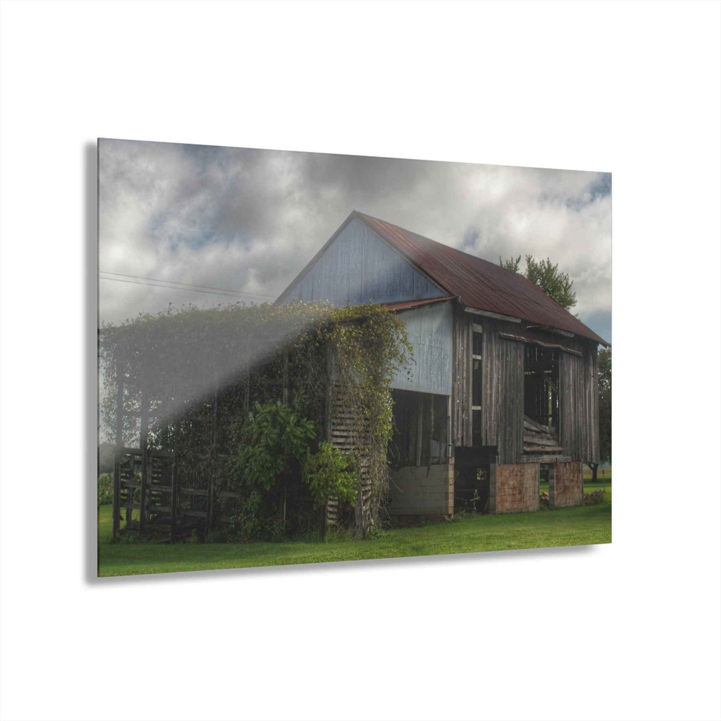 U R There Photography Pergola Barn Rustic Farmhouse Acrylic Wall Print