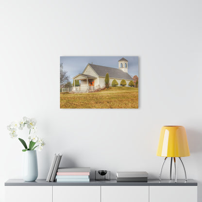 U R There Photography Oxford Chapel Rustic Farmhouse Acrylic Wall Print