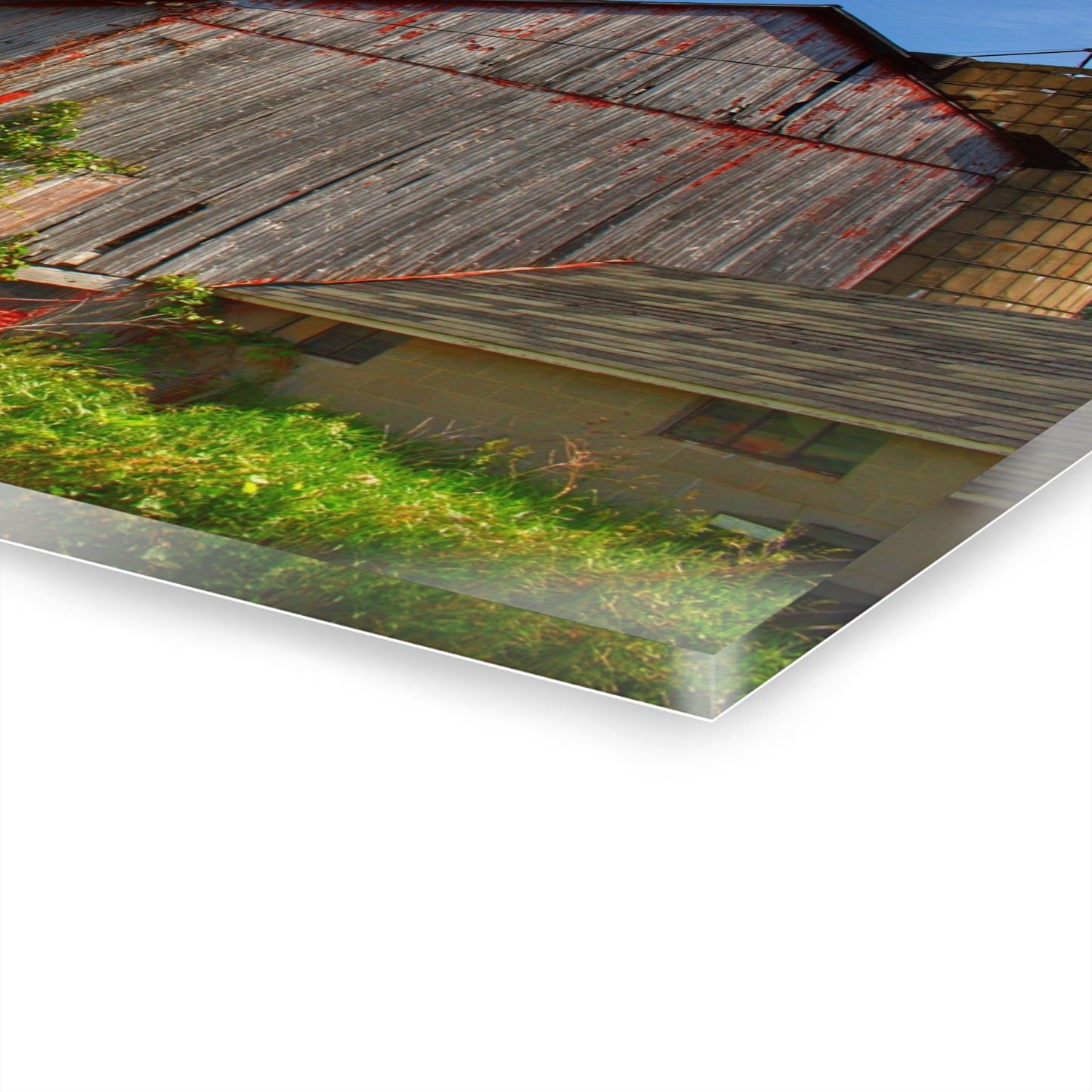 U R There Photography Marlette Red II Rustic Farmhouse Acrylic Wall Print