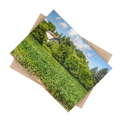 U R There Photography Canada Road Hidden Rustic Farmhouse Decorative Ceramic Tile