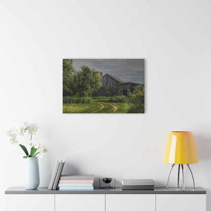 U R There Photography Barkley Road Greys I Rustic Farmhouse Acrylic Wall Print