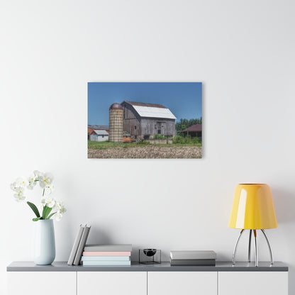 U R There Photography Millington Road Grey Rustic Farmhouse Acrylic Wall Print