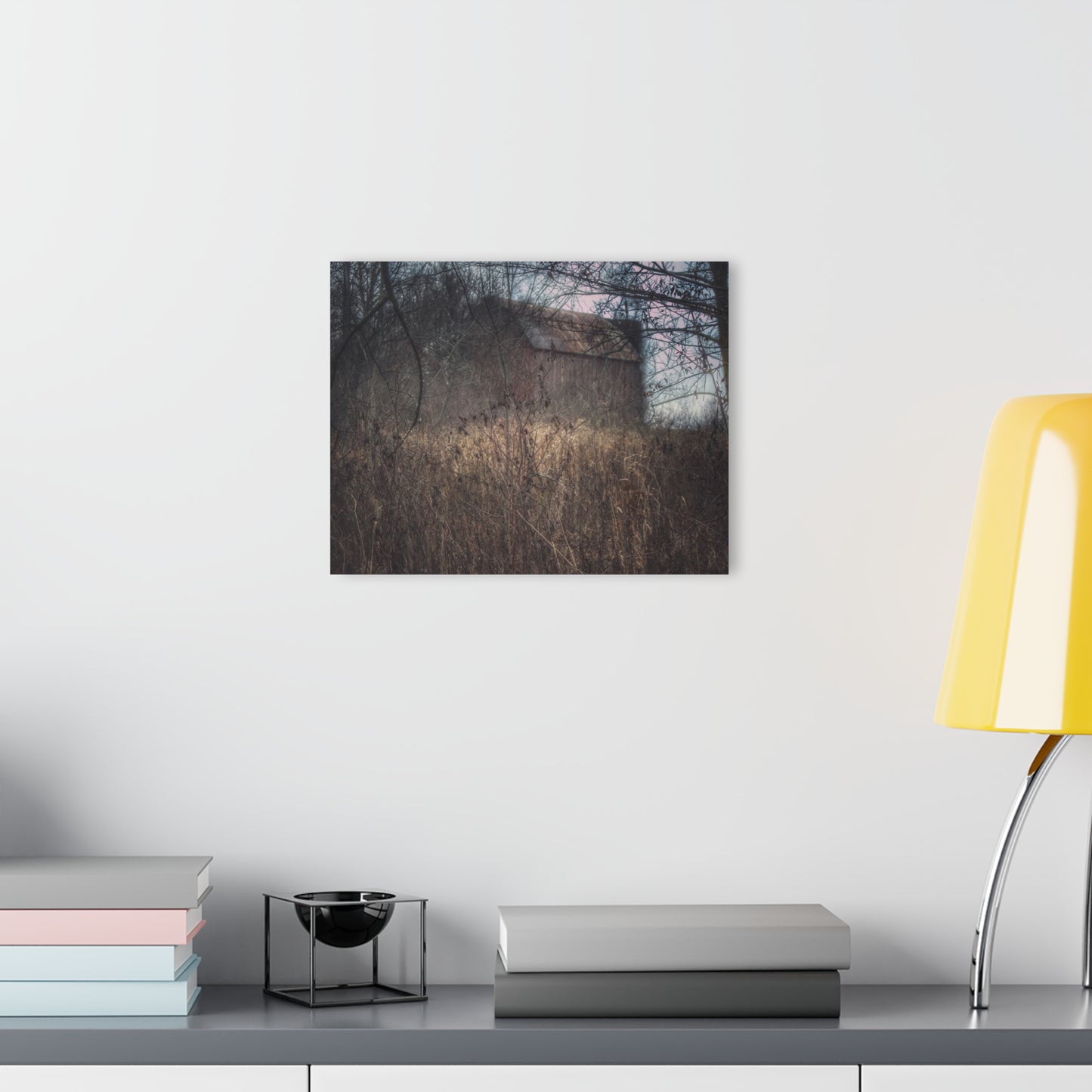 U R There Photography Mayville Hidden Barn I Rustic Farmhouse Acrylic Wall Print