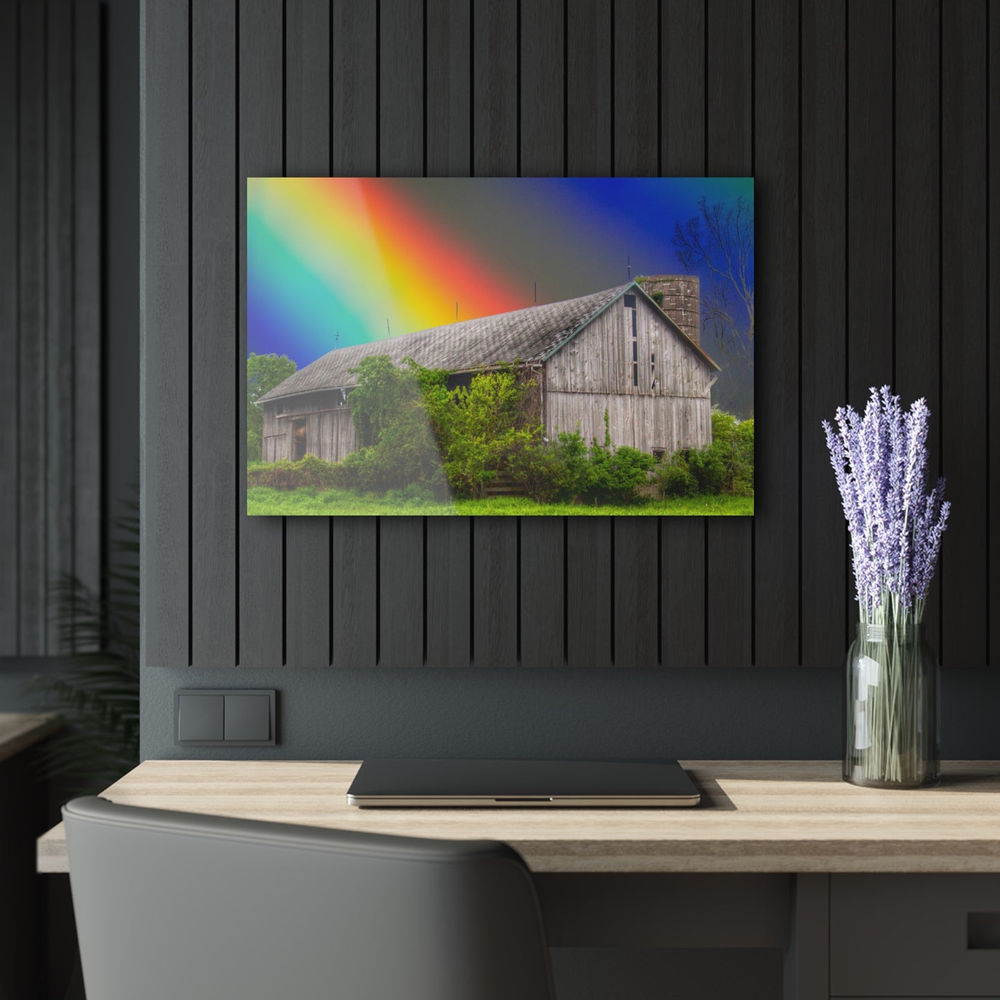 U R There Photography Wilder Road Wonderment Rustic Farmhouse Acrylic Wall Print