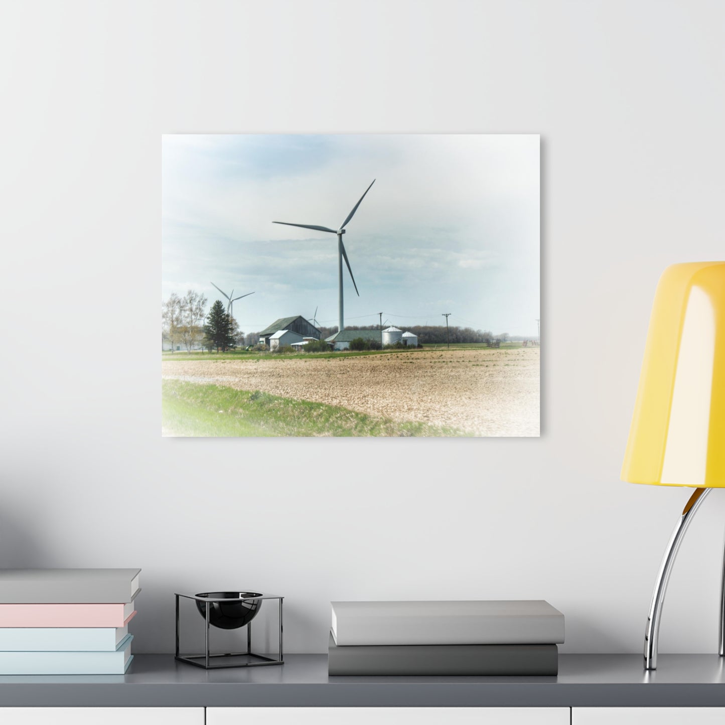 U R There Photography Dickerson Grey Rustic Farmhouse Acrylic Wall Print