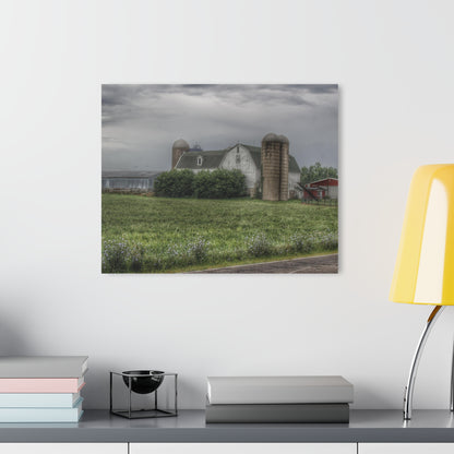 Barn Boutique Modern Farmhouse Acrylic Wall Print| Clark Road White II