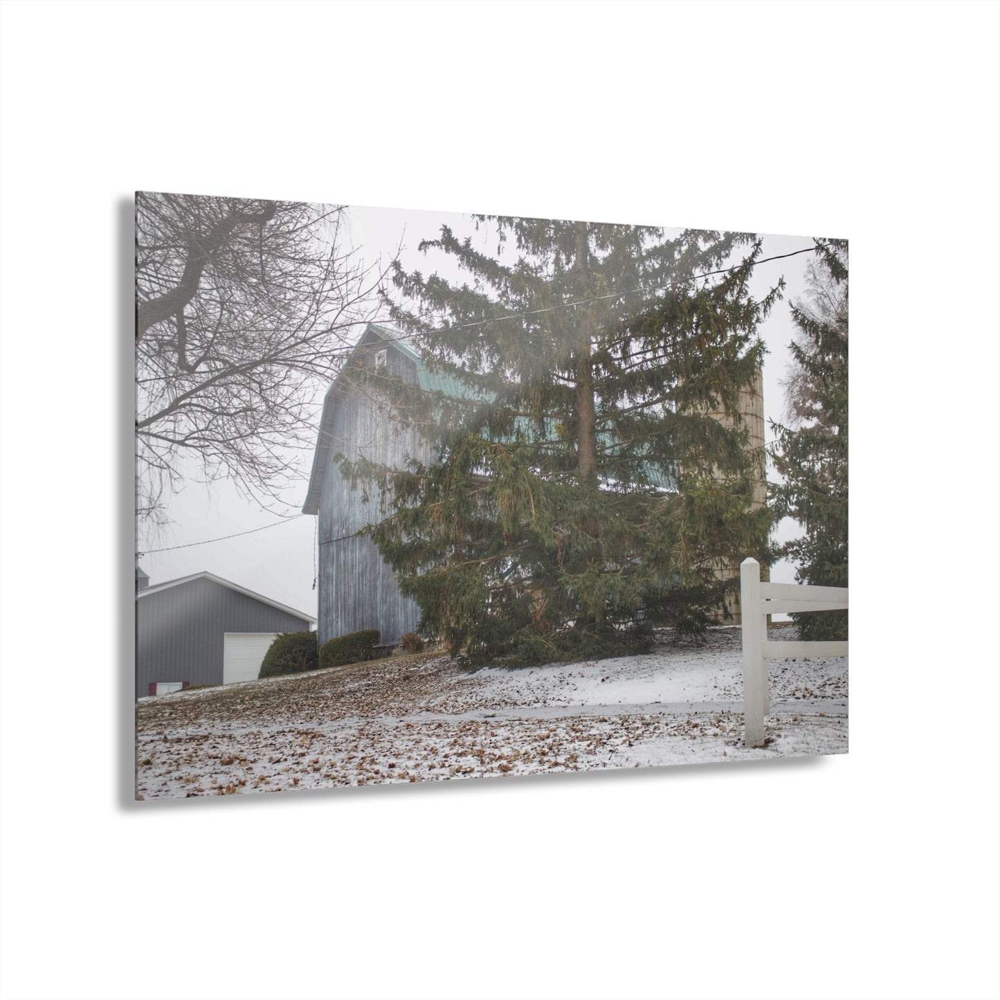 U R There Photography Hollow Corners Hidden Rustic Farmhouse Acrylic Wall Print