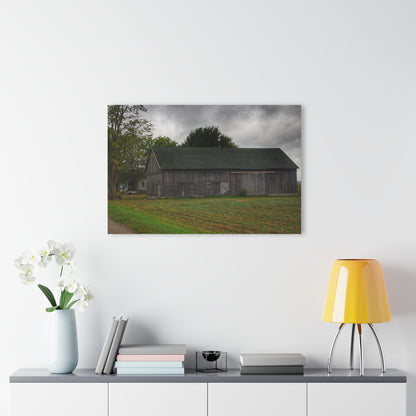 U R There Photography Weaver Road Grey Rustic Farmhouse Acrylic Wall Print