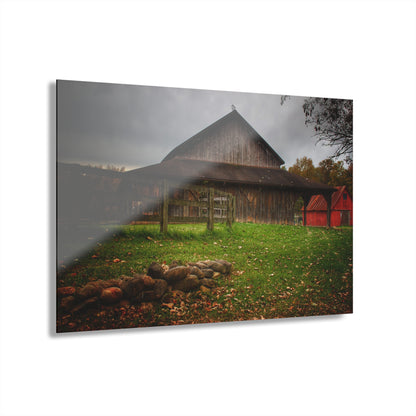 U R There Photography Chalet Grey II Rustic Farmhouse Acrylic Wall Print