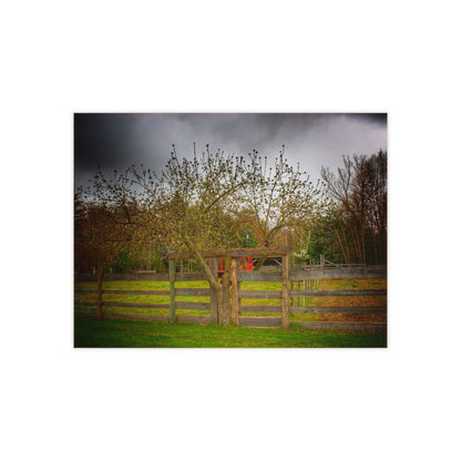 U R There Photography Castle Roadside Greys Rustic Farmhouse Decorative Ceramic Tile