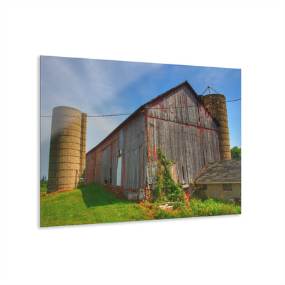 U R There Photography Marlette Red II Rustic Farmhouse Acrylic Wall Print